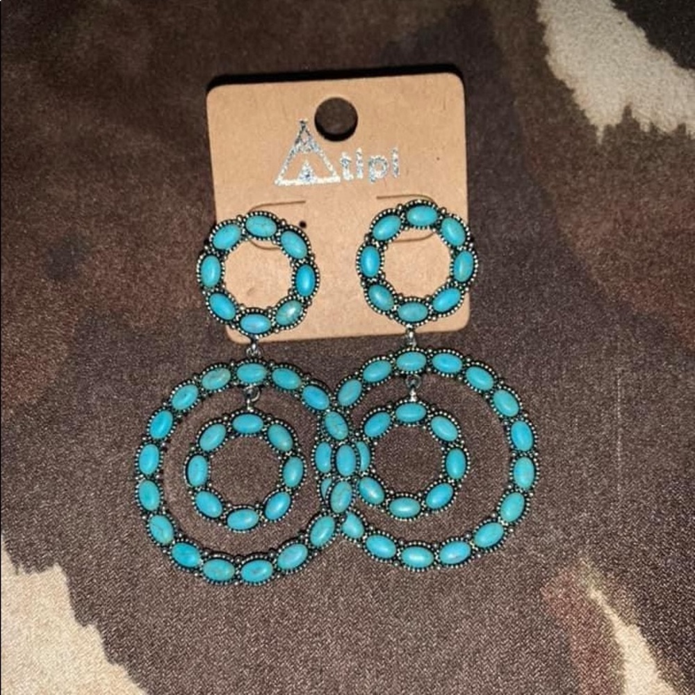 Turquoise earrings